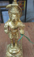 Standing Hanuman Brass Idol