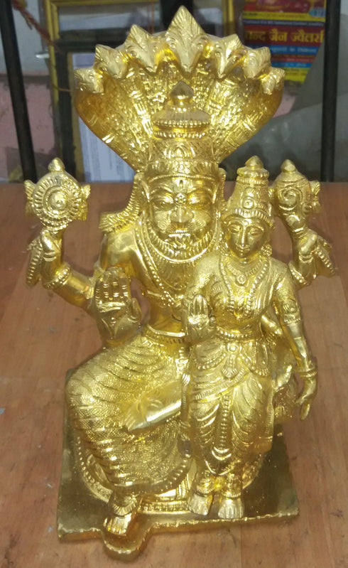 Laxmi Narsimha Swami Brass Idol