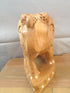 White Wood Big Elephant Statue