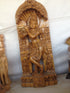 White Wood Big Sree Krishna Idol