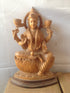 White Wood Laxmi Devi Statue