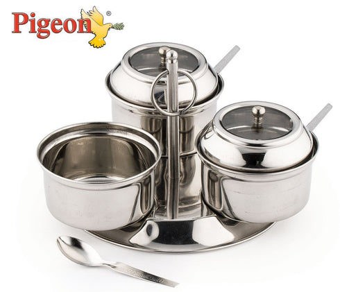 Steel Pickle Bowl Set 3 In 1