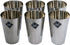 Plain Steel Cup Set Of 6