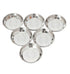 Designer Steel Plates Set Of 6