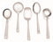 Serving Spoons Set Of 5 Pcs
