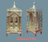 Meenakari Brass Temple With Ganesh Design 45cm X 30cm X 81cm