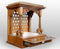 Havan Wood + Rose Wood Color Temple Without Gopura