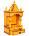 Teak Wood Temple With One Heavy Gopura