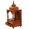 Savan Wood + Rose Wood Color Temple With Single Gopuram Taj Style