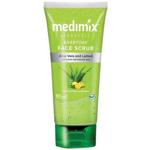 Medimix Ayurvedic Everyday Face Scrub with Aloe Vera And Lemon
