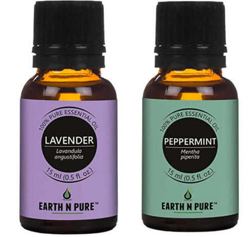 Earth N Pure Lavender and Peppermint Essential Oils