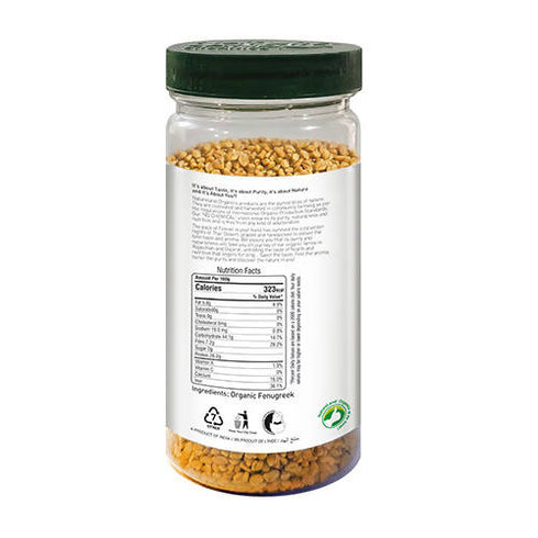 Nature Land Organics Fenugreek |Methi Dana