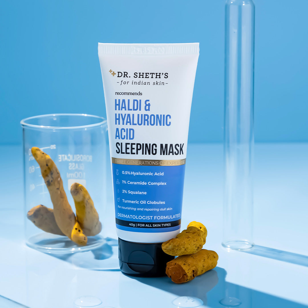 Dr. Sheth's Haldi and Hyaluronic Acid Sleeping Mask PUSHMYCART