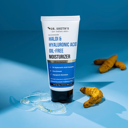 Dr. Sheth's Haldi and Hyaluronic Acid Oil Free Moisturizer