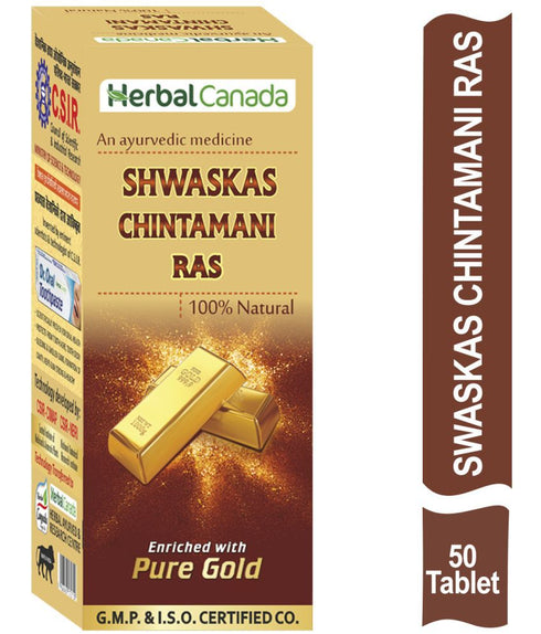 Herbal Canada Shwaskaschintamani Ras Tablet