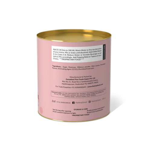 The Tea Planet The Tea Planet - Hibiscus & Mint Bubble Tea Premix