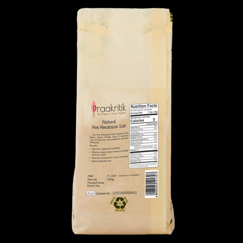 Praakritik Natural Himalayan Pink Salt