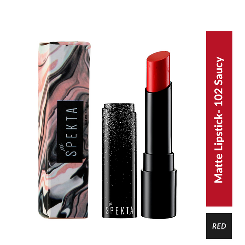 Spekta True Matte Lipstick 102 Saucy Red