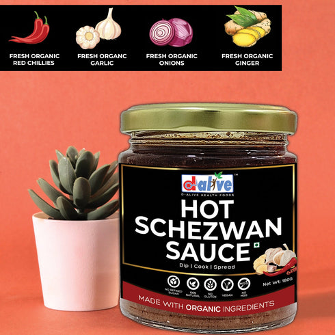 D-Alive Hot Schezwan Sauce