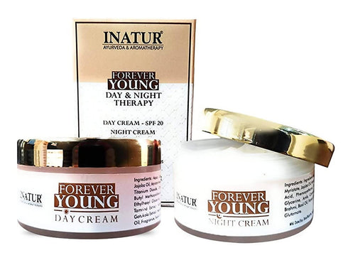 Inatur Forever Young Day Cream and Night Cream 50g