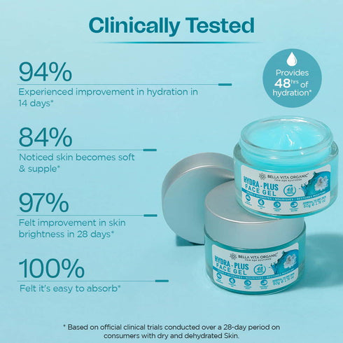 Bella Vita Organic Hydra-Plus Face Gel 50g