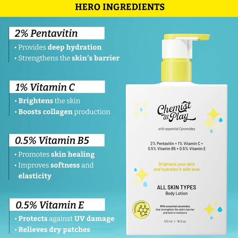 Chemist At Play All Skin Types Body Lotion
