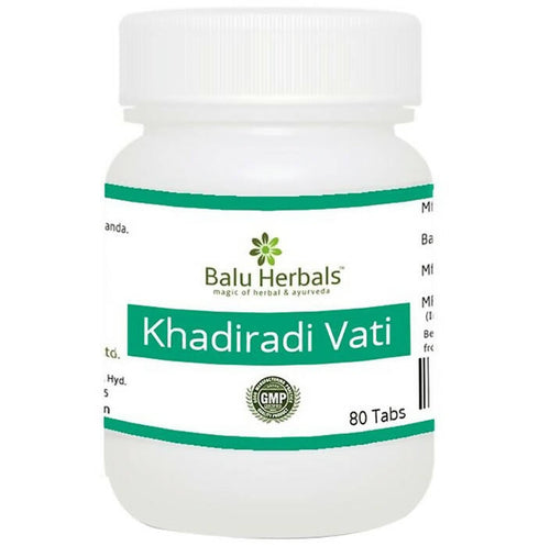 Balu Herbals Khadiradi Vati Tablets