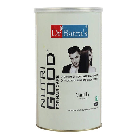 Dr. Batra's NutriGood For Hair Care - Vanilla Flavour 500 g