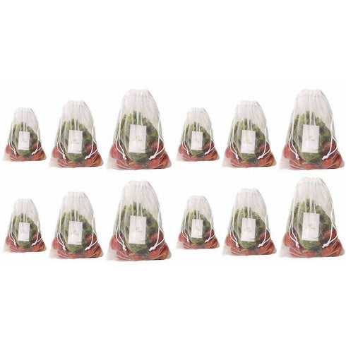 Home Strap Mesh Reusable Fridge Storage Bag for Fruits & Vegetables (Double Layered Mesh)