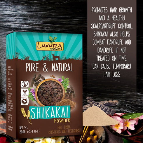 Luxura Sciences Shikakai Powder For Hair
