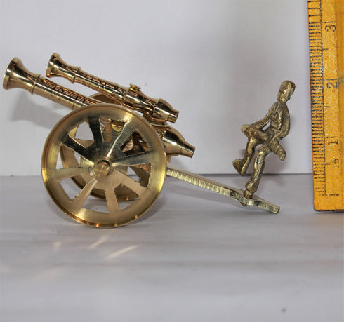 Brass Canon Showpiece 127g