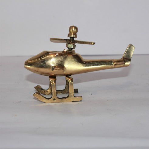 Brass Helicopter Showpiece 174g