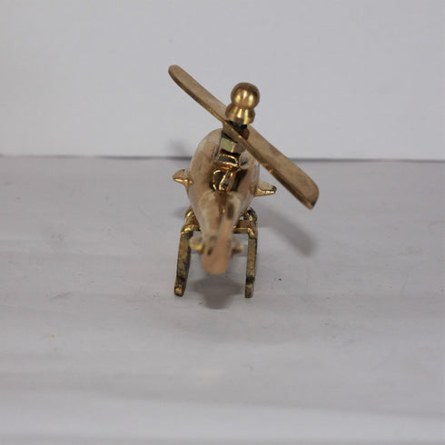 Brass Helicopter Showpiece 174g