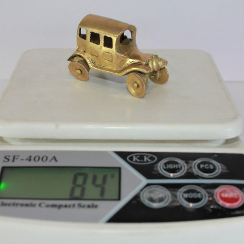Brass Toy Car Showpiece 84g