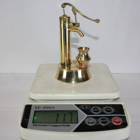 Brass Miniature Hand Pump 117g