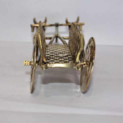 Brass Decorative Bullock Cart 394g
