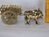 Brass Decorative Bullock Cart 394g
