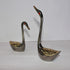 Brass Showpiece Duck Pair Statue 220g