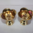 Brass Flower Design Pair Diya 112g