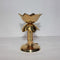 Brass Lotus Shape Pillar Stand Diya 142g