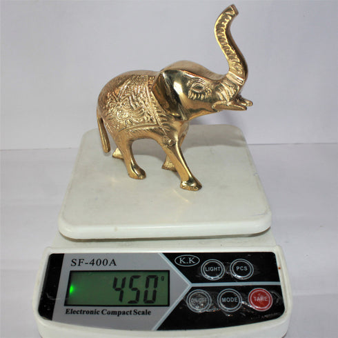 Brass Elephant Statue 450g