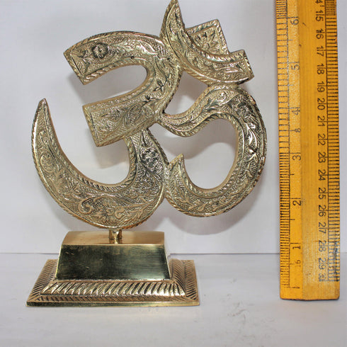 Brass OM Statue 438g