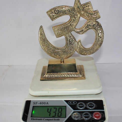 Brass OM Statue 438g