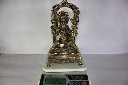 Brass Laxmi Ganesh God Idol Statue 4720g