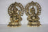 Brass Laxmi Ganesh Idol Statue 6872g