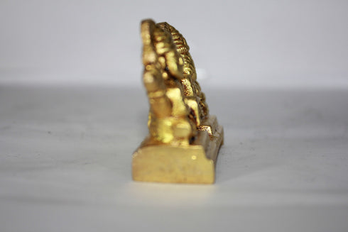 Brass Laxmi Ganesh God Idol Statue 153g