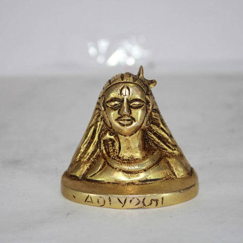 Brass Adiyogi Shiva Statue 208g