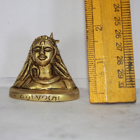 Brass Adiyogi Shiva Statue 208g