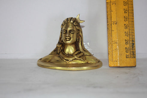 Brass Adiyogi Shiva Statue 381g