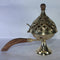 Brass Dhuna Dhoop Dani with Handle 341g